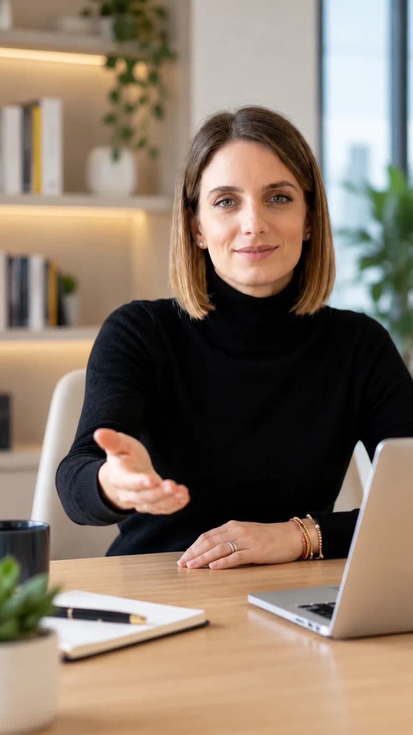 Thrifty AI consultant reaching out to welcome you to a demo call