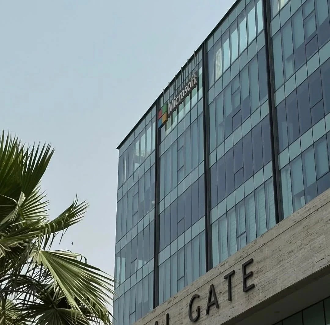 The Microsoft India office in Noida