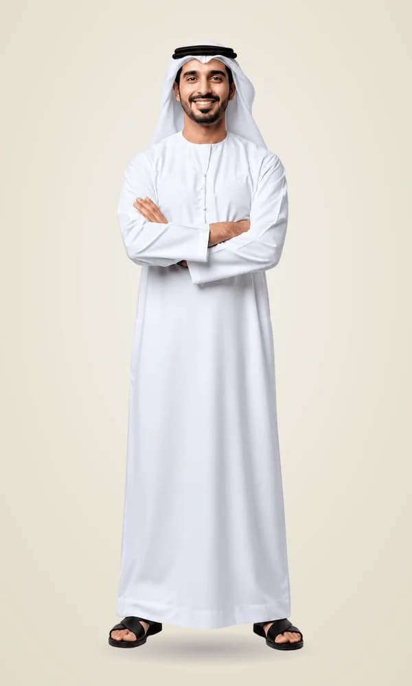Khalid, a Thrifty AI human persona for gulf hospitality & government